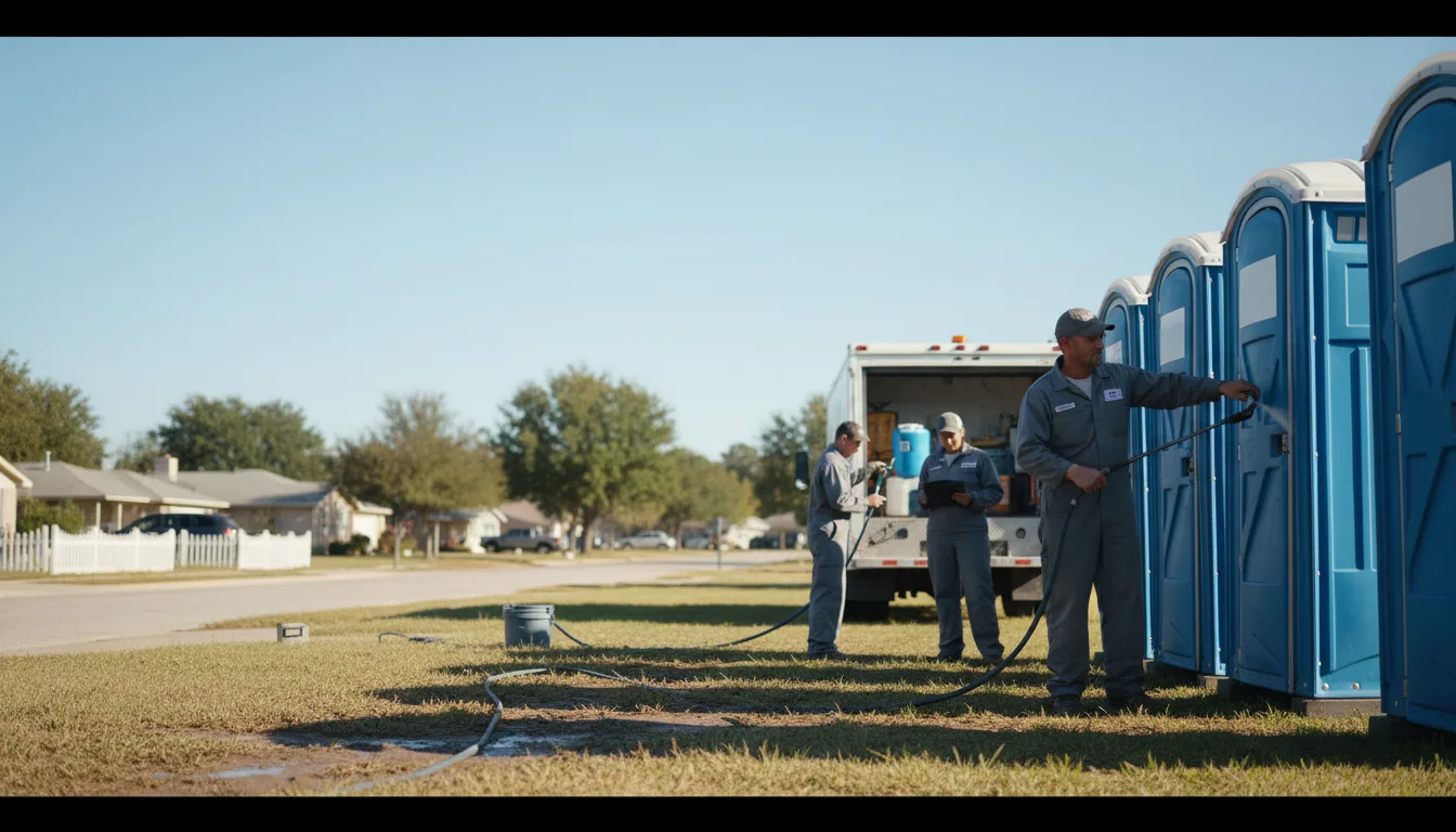 Long-Term Portable Toilet Rental in Dewar, IA near me